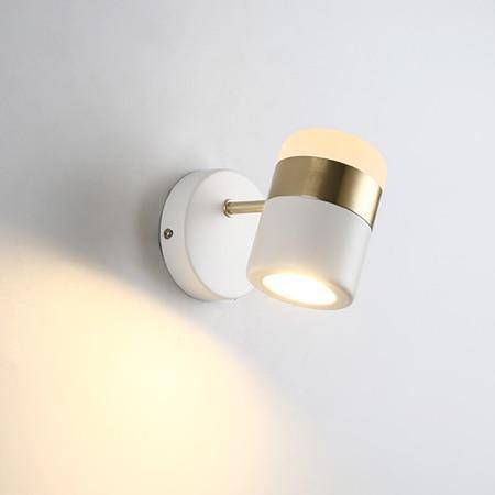 Applique spot à LED orientable en métal Simple - vue 5 sur 7