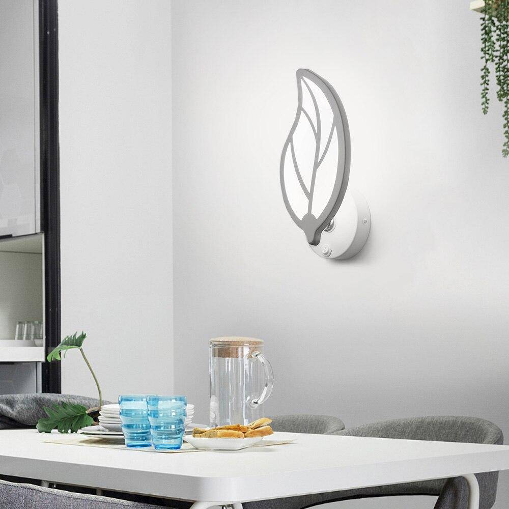Applique murale design à LED en aluminium de forme ovale - vue 2 sur 4