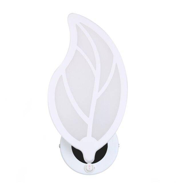 Applique murale design à LED en aluminium de forme ovale - vue 4 sur 4
