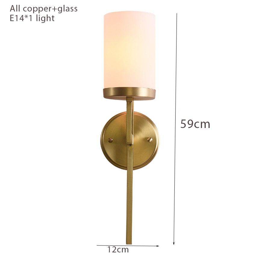 Applique murale design LED en métal doré style Luxury - vue 5 sur 7