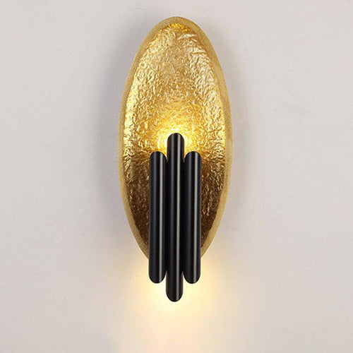 Applique murale design LED arrondie avec trois tubes style Sconce - vue 5 sur 7