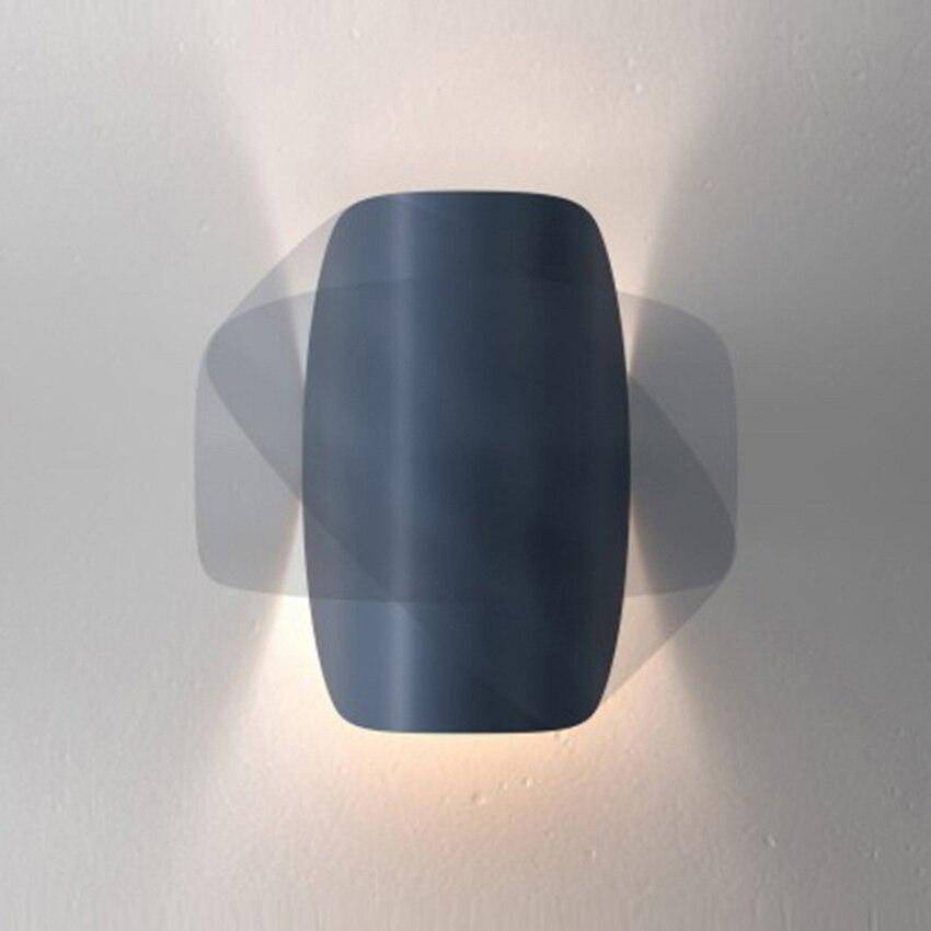Applique murale moderne LED style tuile colorée Anew - vue 6 sur 10