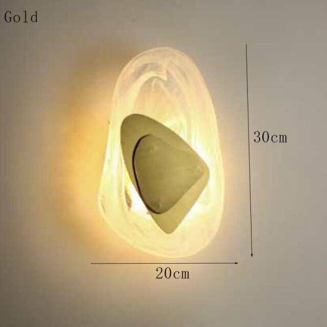 Applique murale design LED en verre luxury Fly - vue 9 sur 10
