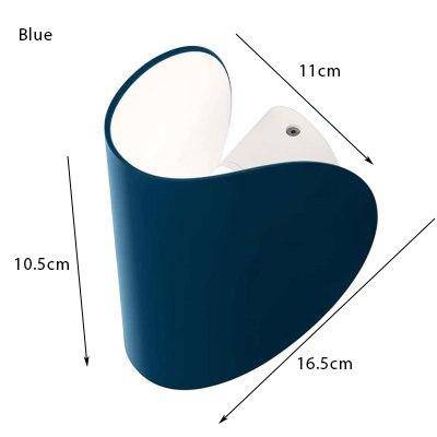 Applique murale moderne LED style tuile colorée Anew - vue 8 sur 10