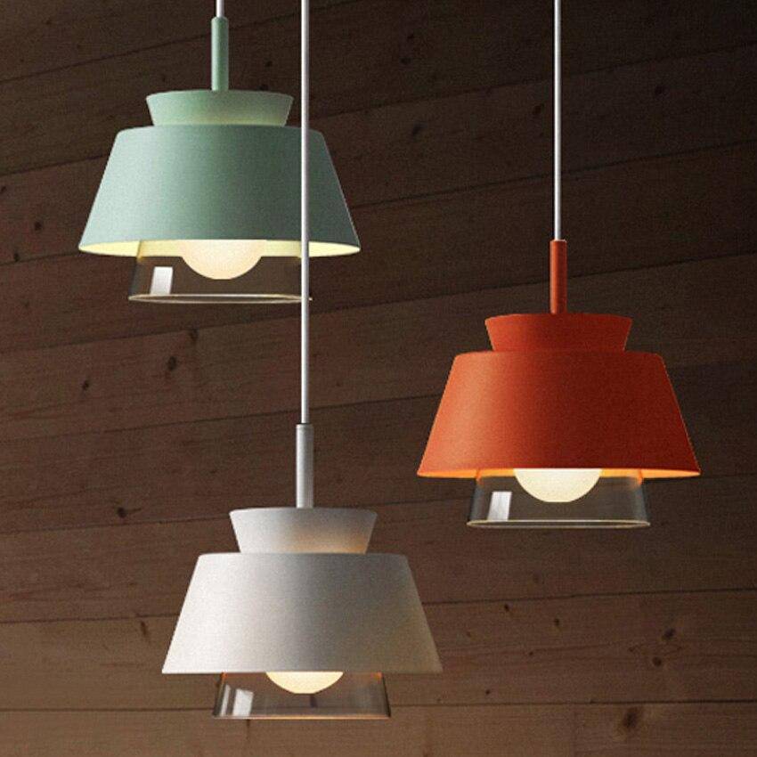 Suspension design à LED avec abat-jour en métal coloré Fly - vue 8 sur 14