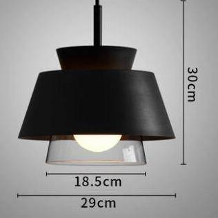 Suspension design à LED avec abat-jour en métal coloré Fly - vue 15 sur 14