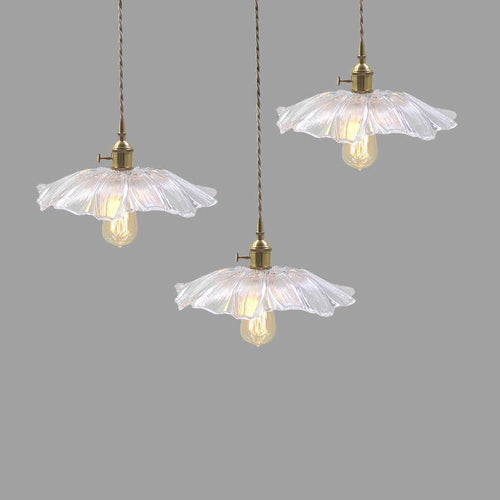 Suspension fleur en verre japonais - vue 4 sur 5
