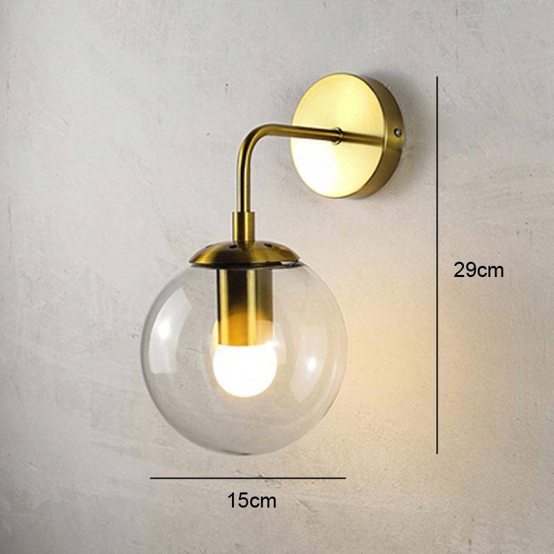 Applique murale à LED avec boule en verre Wall - vue 8 sur 14