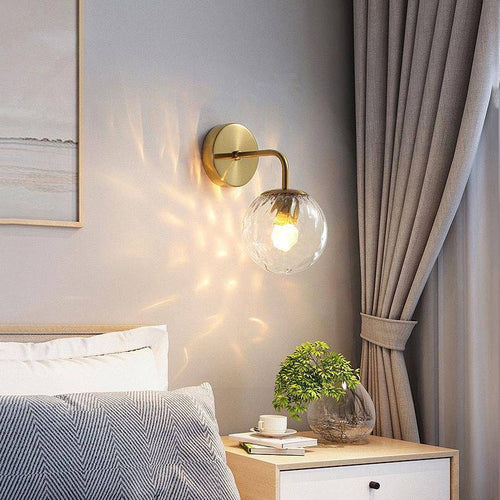 Applique murale à LED avec boule en verre Wall - vue 3 sur 14
