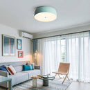 Plafonnier LED coloré rond moderne Nordic