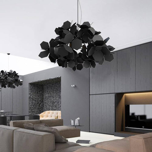 Lustre design à LED avec plaques plates Novel - vue 6 sur 7