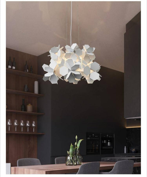 Lustre design à LED avec plaques plates Novel - vue 7 sur 7