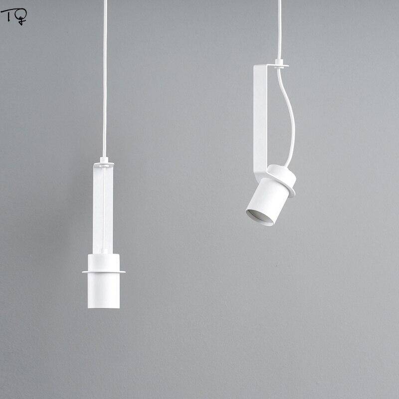 Suspension design à LED avec cylindre en métal au style Industriel - vue 7 sur 14