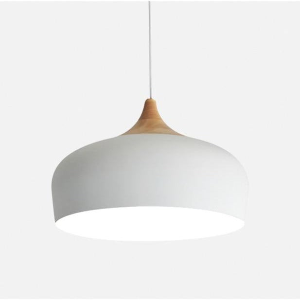 Suspension moderne en bois et métal Elina - vue 8 sur 8