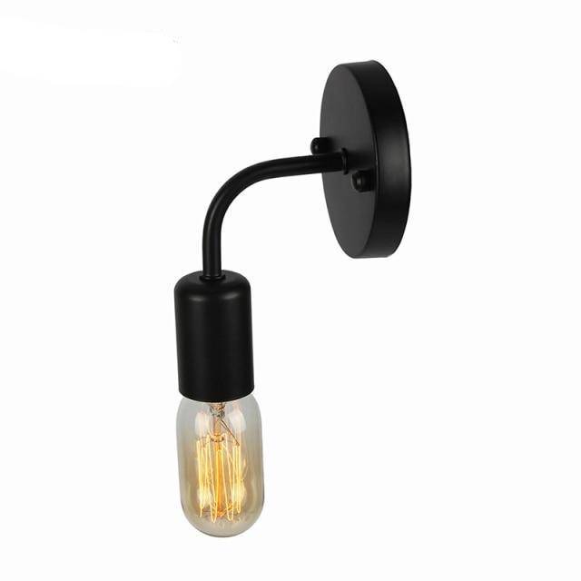 Applique murale moderne à LED en métal arrondi Loft - vue 3 sur 6