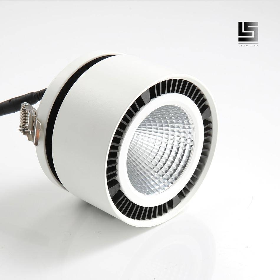 Spot moderne LED rond avec orientation à 360° Loft - vue 3 sur 7