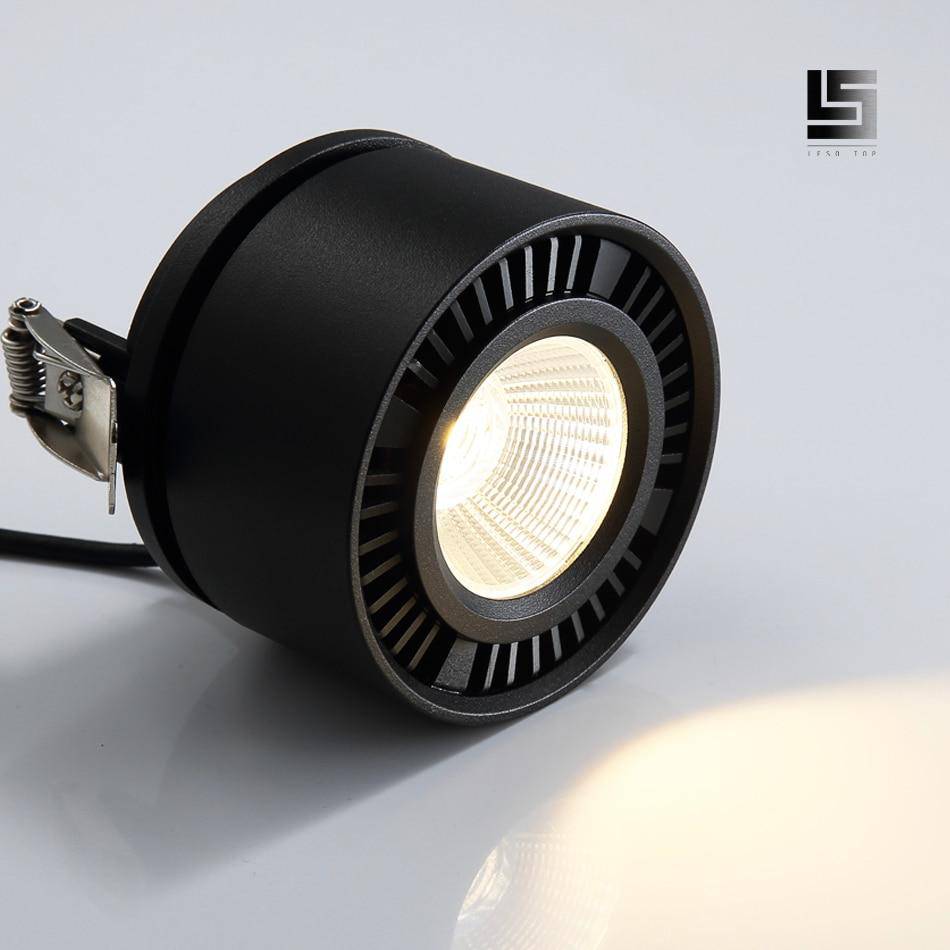 Spot moderne LED rond avec orientation à 360° Loft - vue 4 sur 7