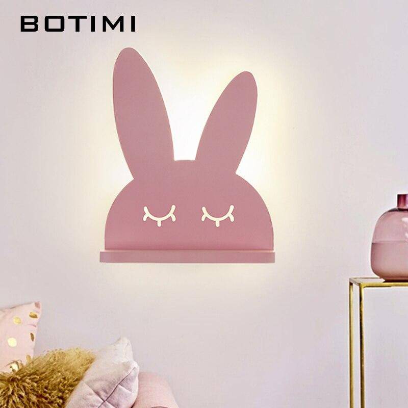 Applique murale LED avec étagère aux formes Cartoon pour les enfants - vue 6 sur 10
