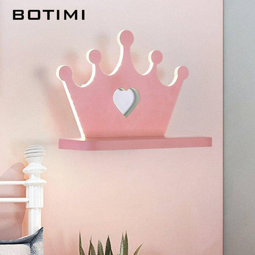 Applique murale LED avec étagère aux formes Cartoon pour les enfants - vue 4 sur 10