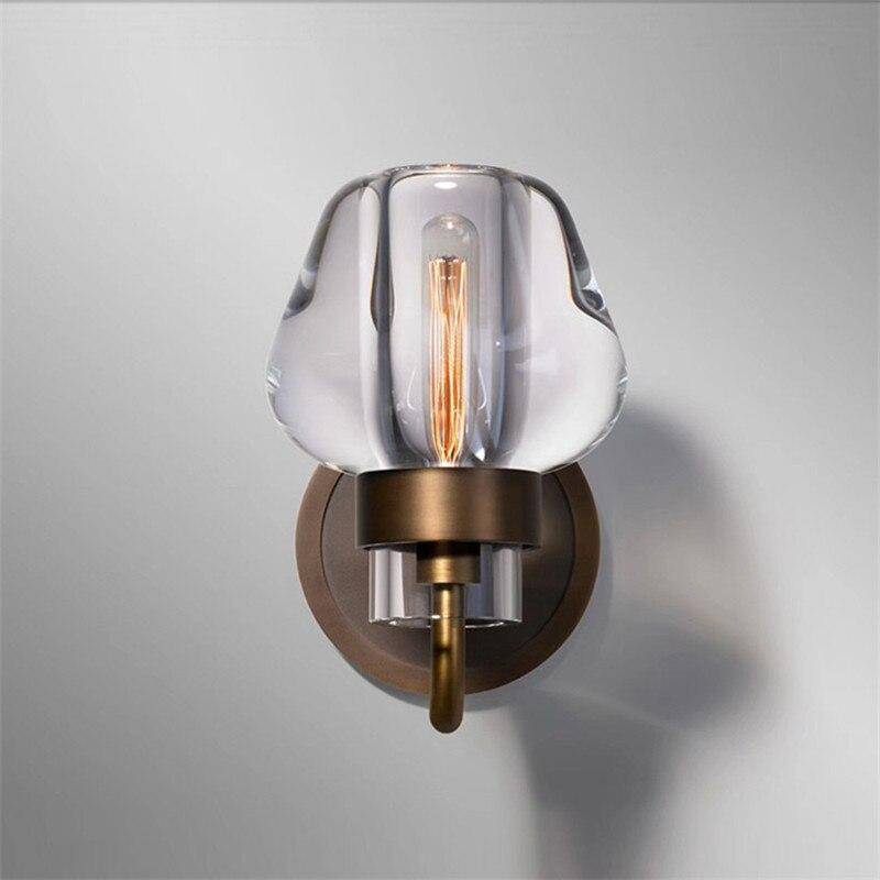 Applique murale design LED avec verre cristal style Sconce - vue 4 sur 4