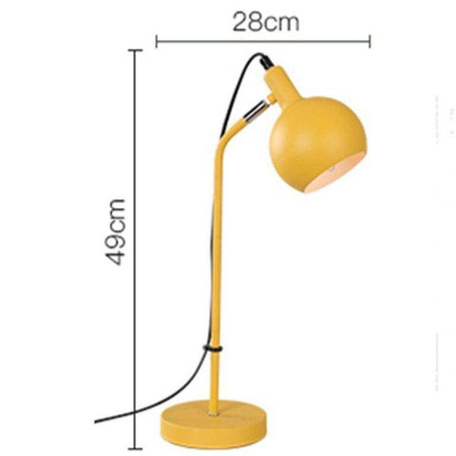 Lampe de bureau design de couleur avec abat-jour boule Candy - vue 8 sur 7