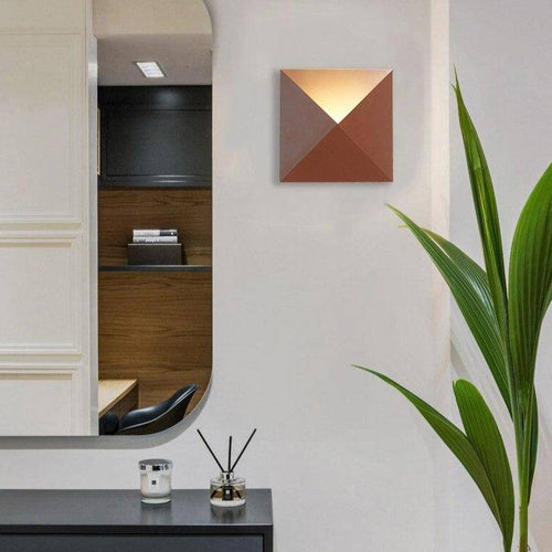 Applique murale design moderne carré et triangle Aisle - vue 5 sur 13