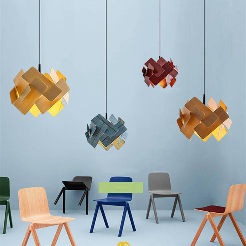 Suspension design avec plusieurs plaques colorées Stack - vue 6 sur 10