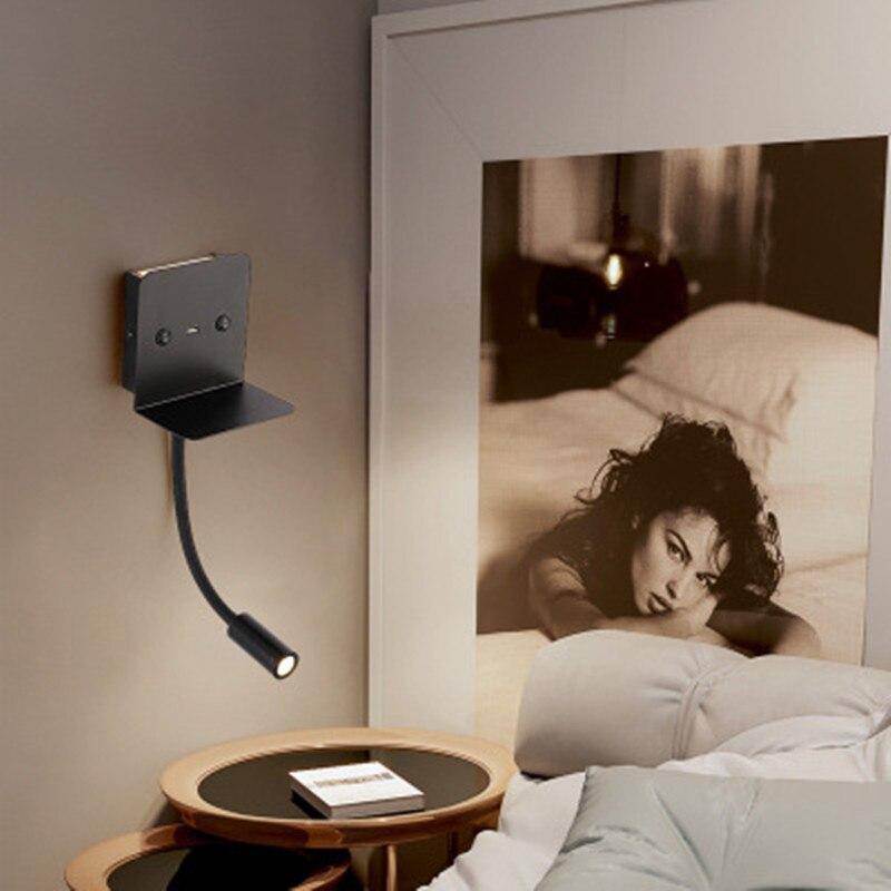 Liseuse à LED avec spot orientable - vue 2 sur 8