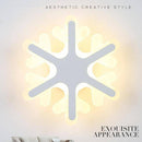 Applique murale LED flocon de neige