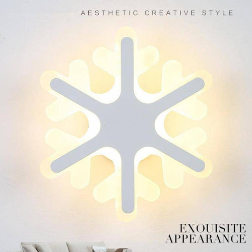 Applique murale LED flocon de neige - vue 4 sur 5