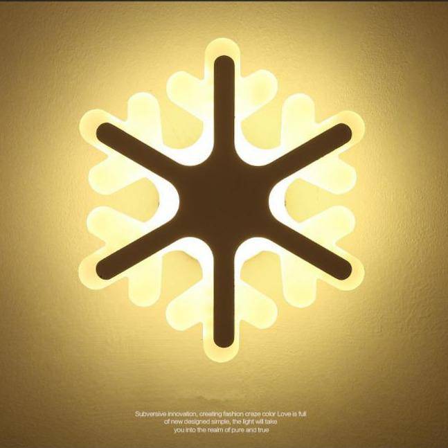 Applique murale LED flocon de neige - vue 5 sur 5