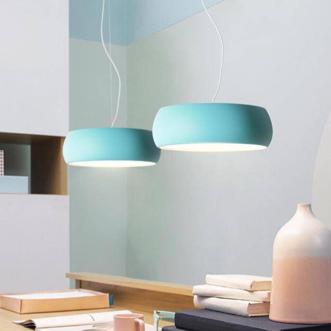 Suspension ronde de couleur vive Creative - vue 3 sur 7