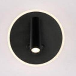 Applique murale à spot LED cylindrique orientable et interrupteur - vue 4 sur 3