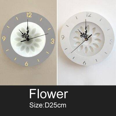 Horloge murale ronde style moderne aux motifs animaux 25cm - vue 9 sur 8