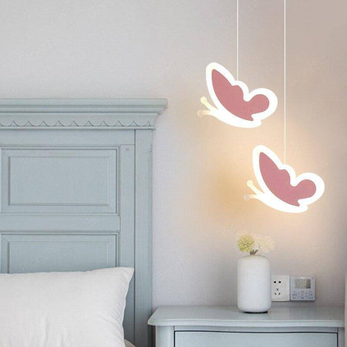 Suspension rose ou blanche LED avec des formes différentes pour les enfants - vue 4 sur 10