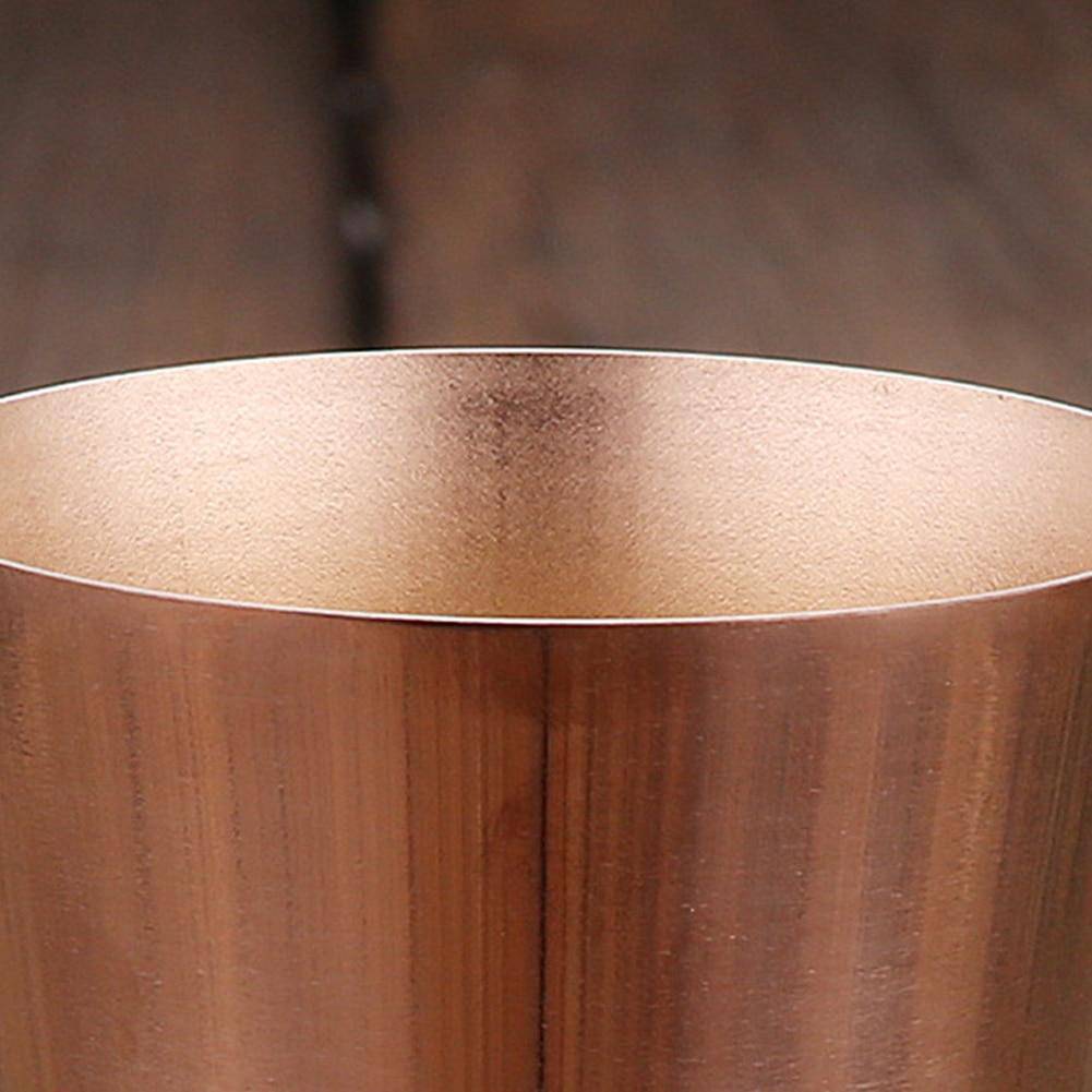 Vase design chromé gold Steel - vue 4 sur 9