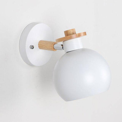 Applique murale moderne boule en métal Macaroon - vue 3 sur 7