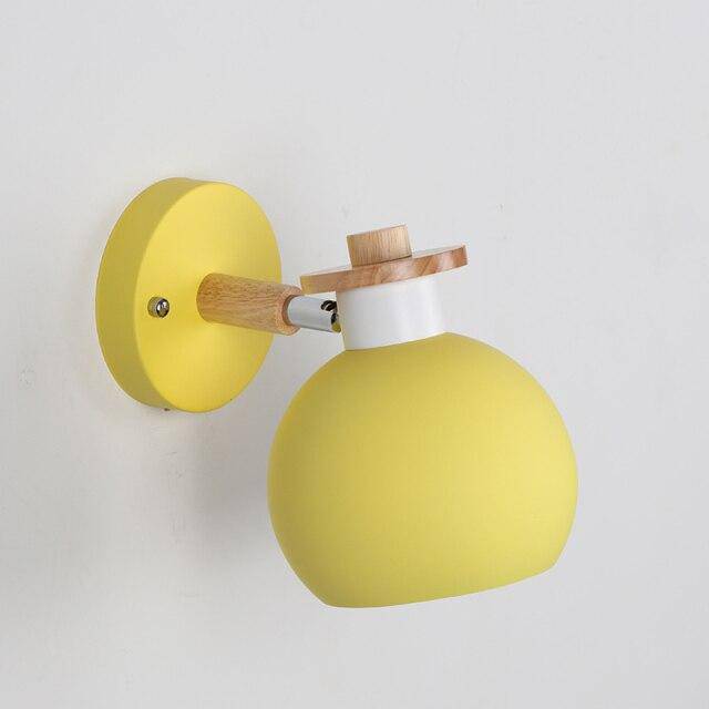 Applique murale moderne boule en métal Macaroon - vue 4 sur 7