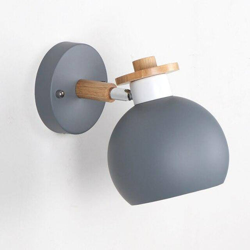 Applique murale moderne boule en métal Macaroon - vue 6 sur 7
