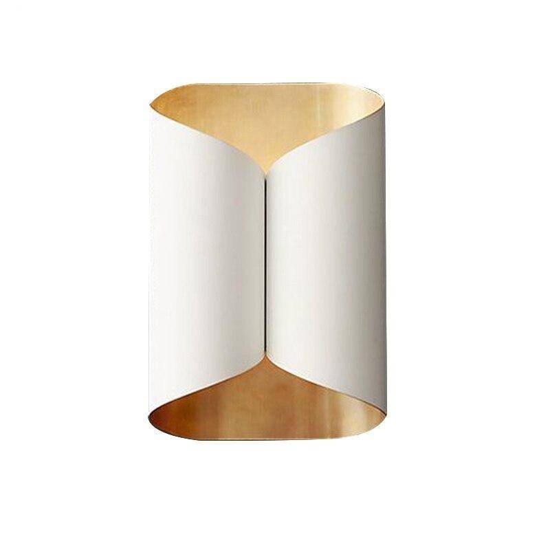 Applique murale design LED en métal style tuile dorée Sofa - vue 7 sur 7