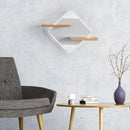 Applique murale moderne LED avec étagères en métal Olympea