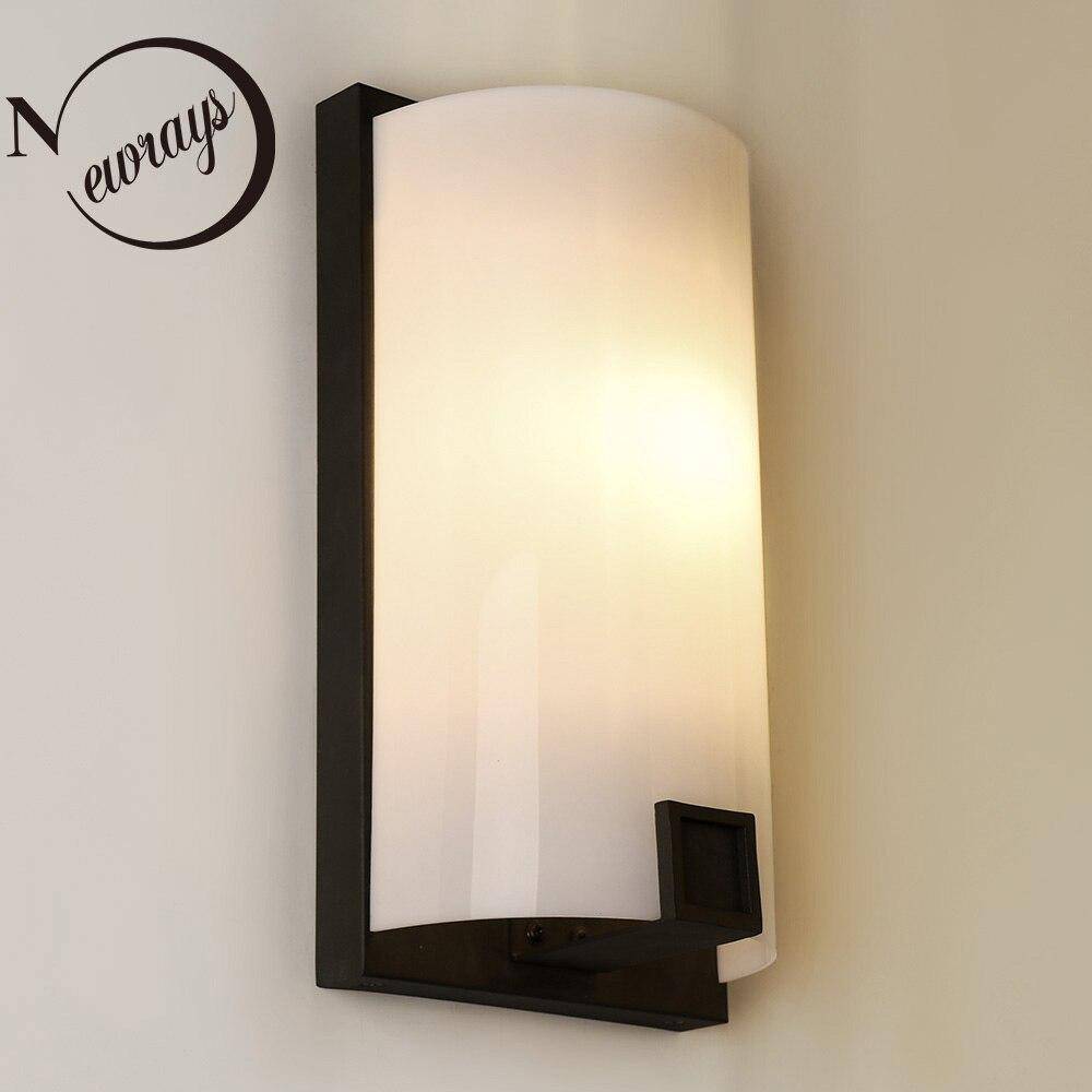 Applique murale moderne à LED demi-cylindre Bedroom - vue 4 sur 7