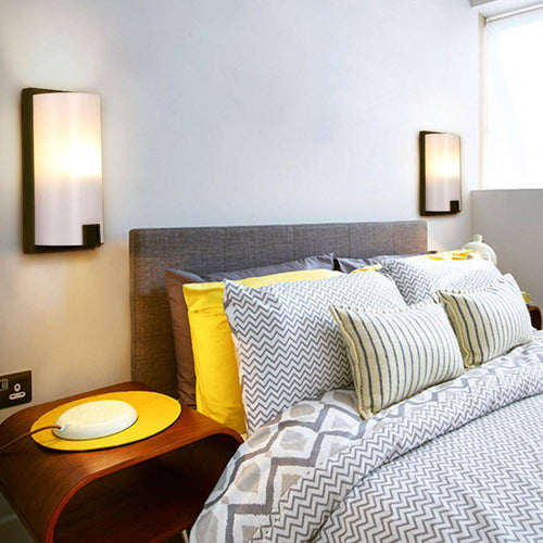 Applique murale moderne à LED demi-cylindre Bedroom - vue 4 sur 7