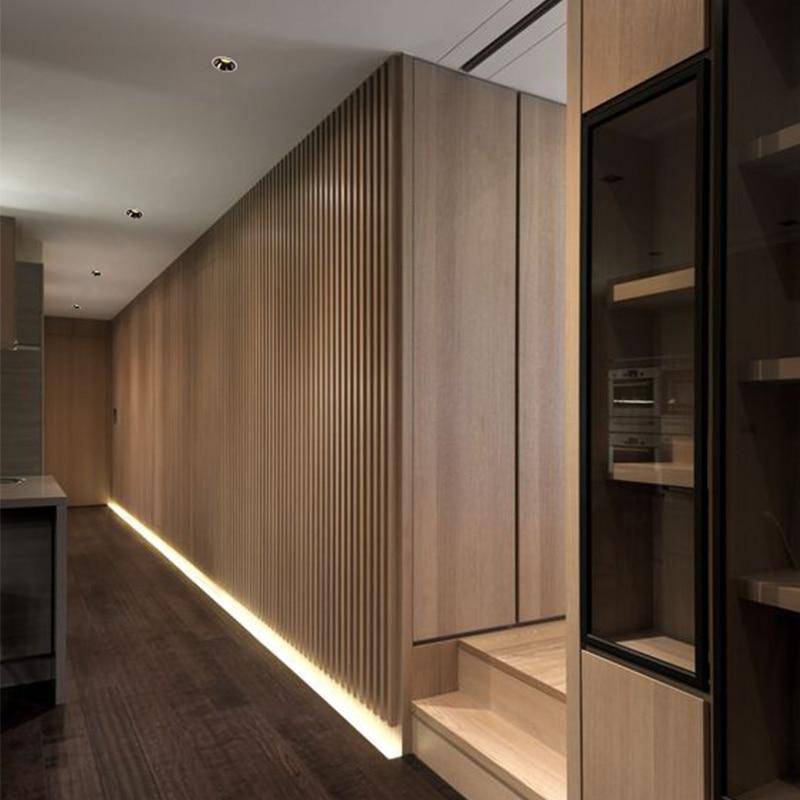 Spot design encastré LED en aluminium effet cuivré - vue 4 sur 4