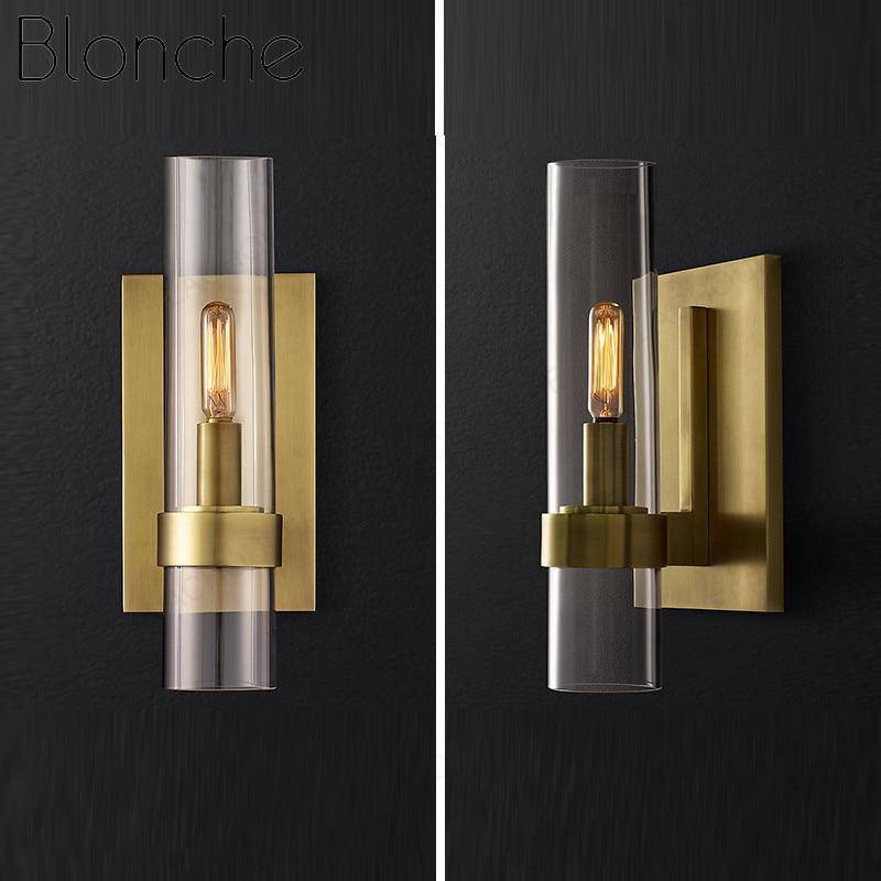 Applique murale design LED avec cylindre en verre Luxury - vue 6 sur 6