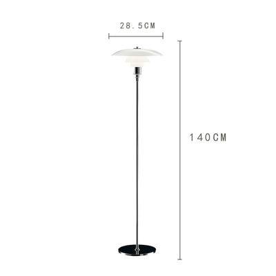 Lampadaire design à LED noir ou chromé Créative - vue 10 sur 9