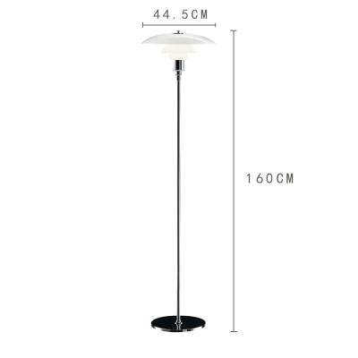 Lampadaire design à LED noir ou chromé Créative - vue 7 sur 9