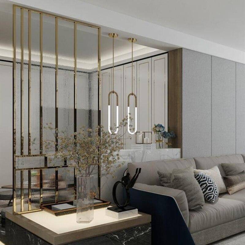 Suspension design moderne LED en anneau allongé Hang - vue 6 sur 9