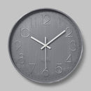 Horloge murale moderne ronde colorée 30cm