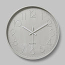 Horloge murale moderne ronde colorée 30cm